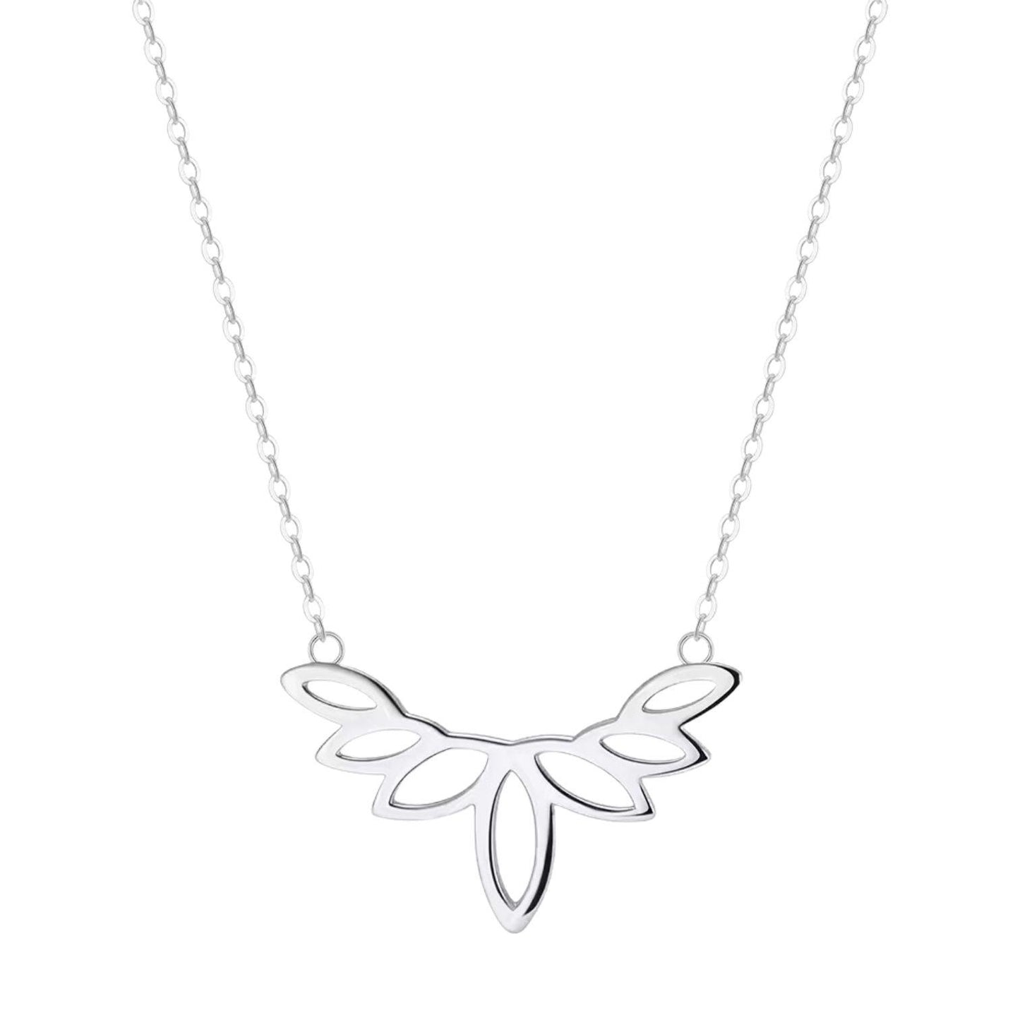 The Lotus Pendant Necklace - GAN16