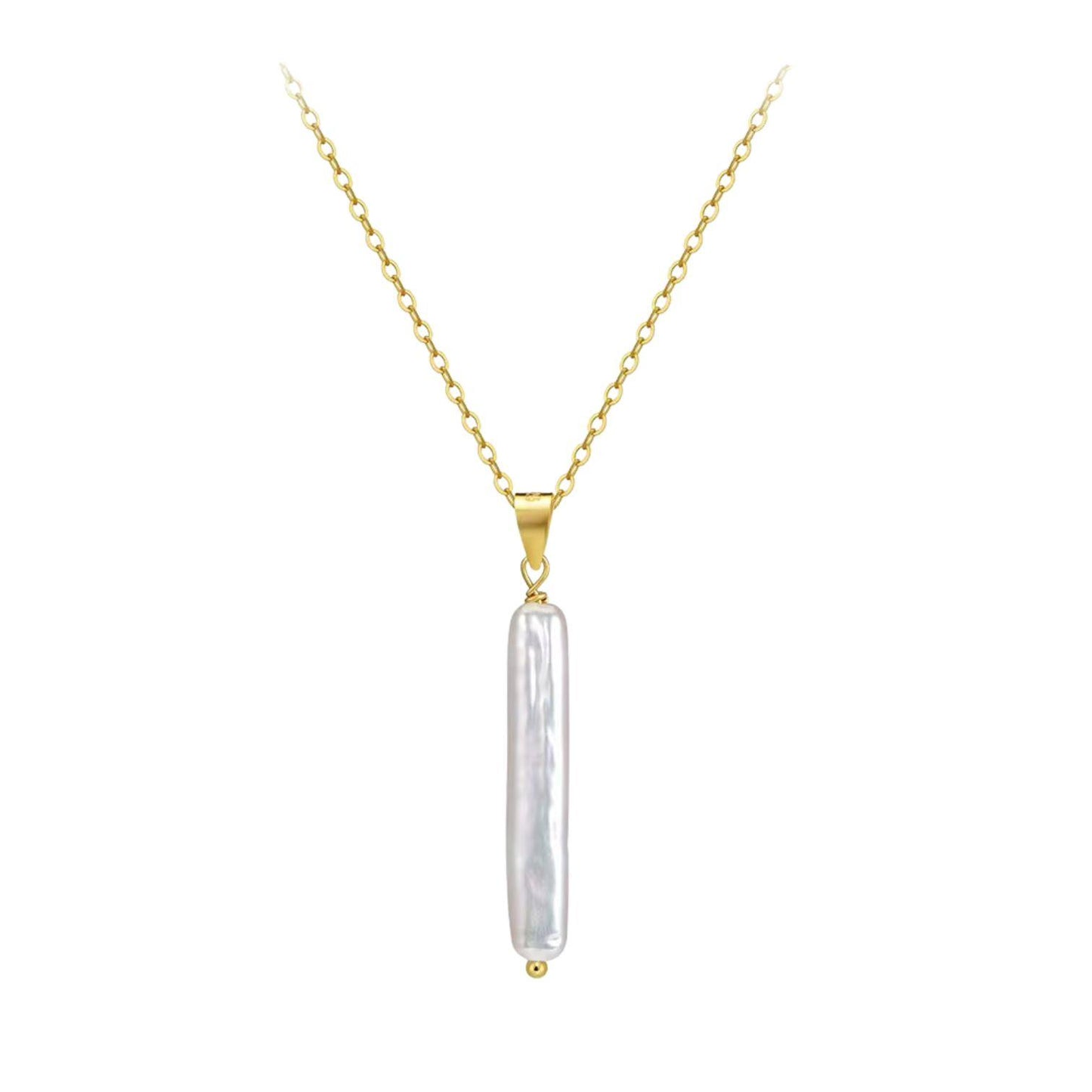 Baroque Freshwater Pearl Pendant Necklace - GPN91