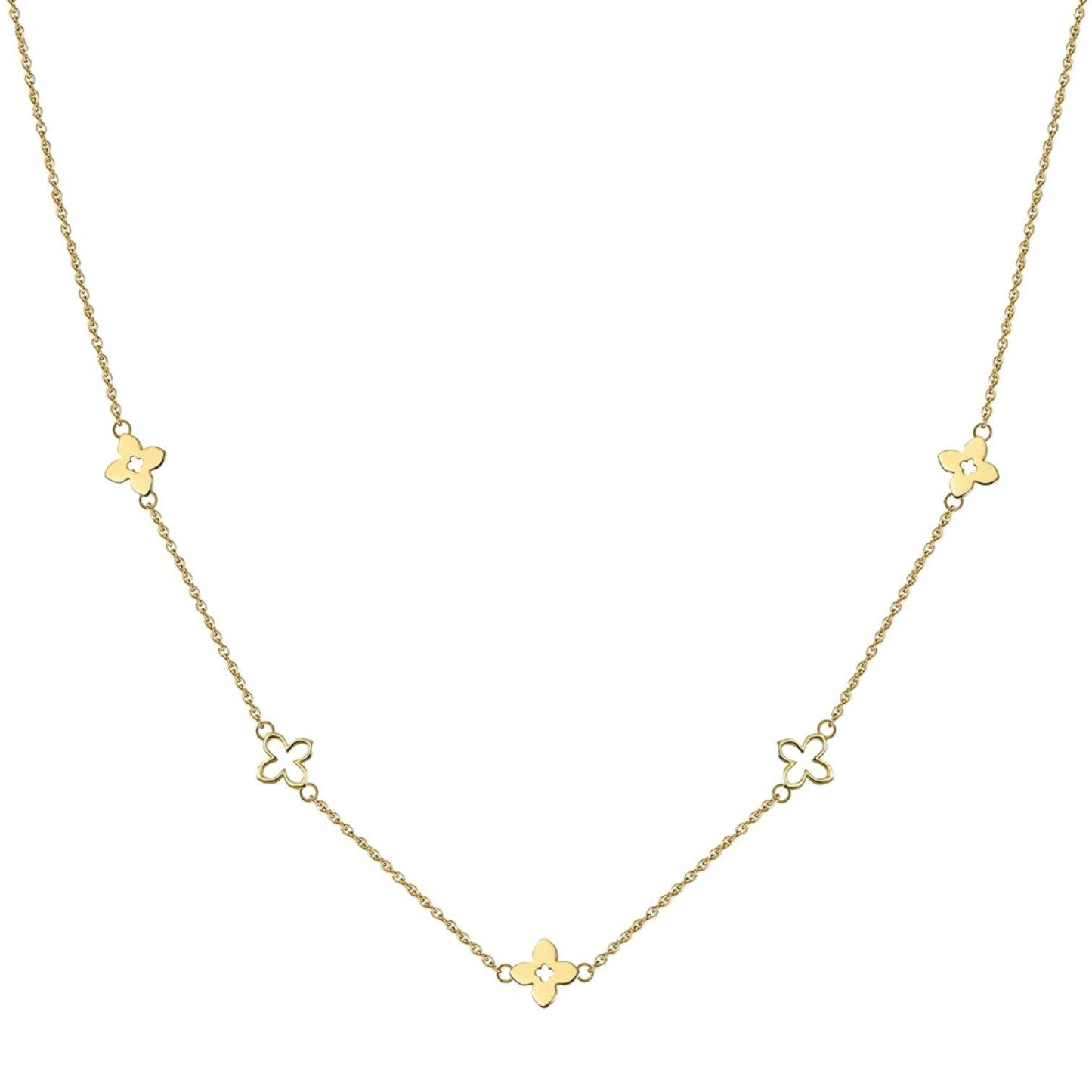 The Clover Bloom Necklace - APN56