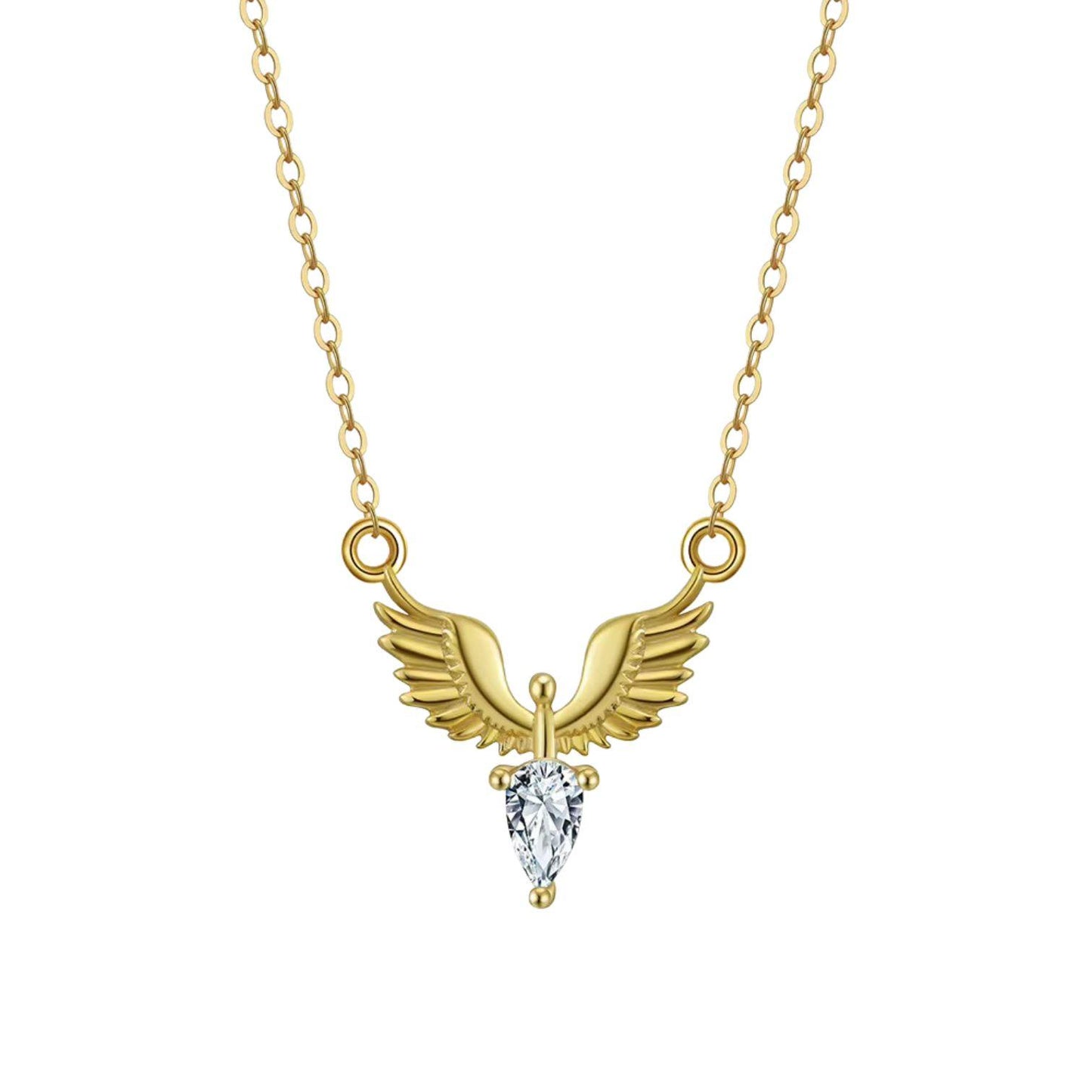 The Wing Choker Necklace - APN54 Gold